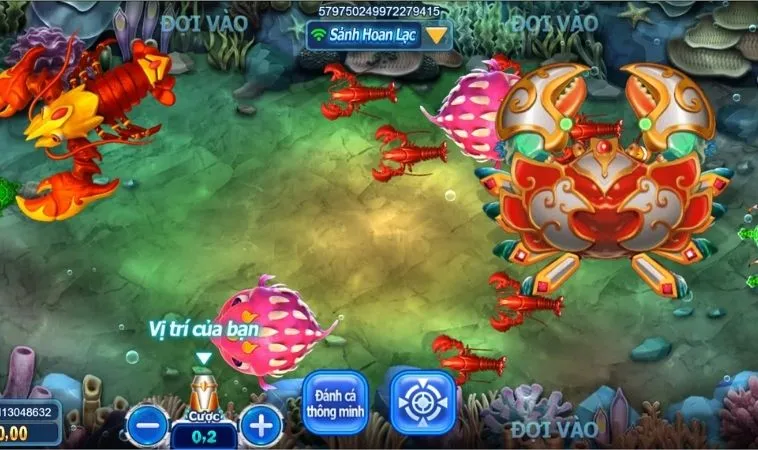 Hệ thống vũ khí trong game Thợ Săn Cá Tại SunWin